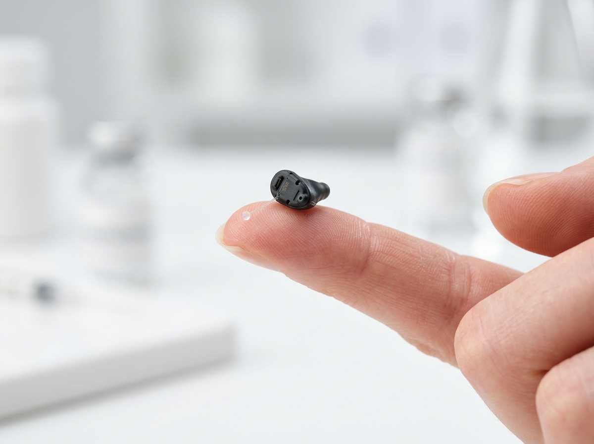 Completely in canal miniature hearing aid