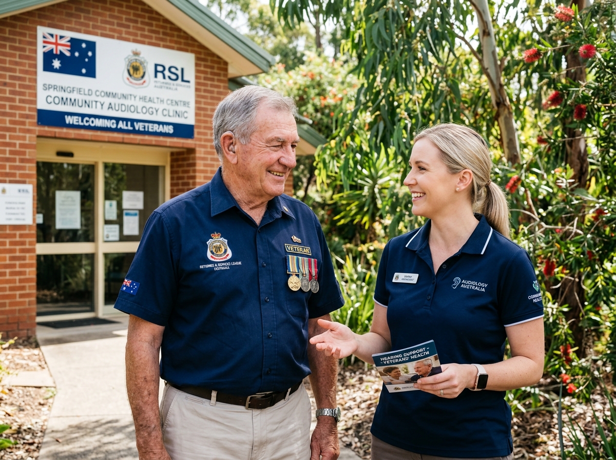 Accredited audiology care for Australian veterans and pensioners