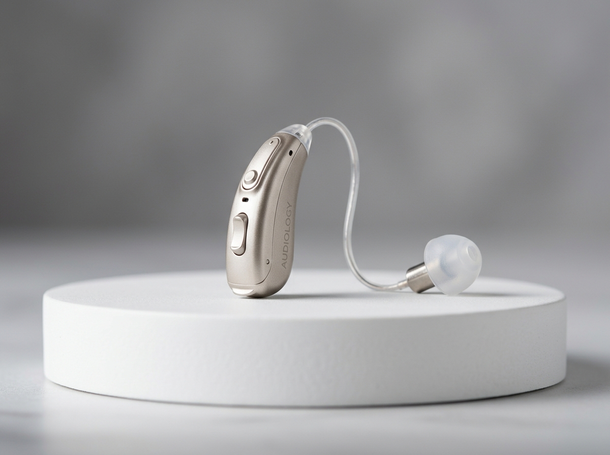 Receiver in canal (RIC) hearing aid